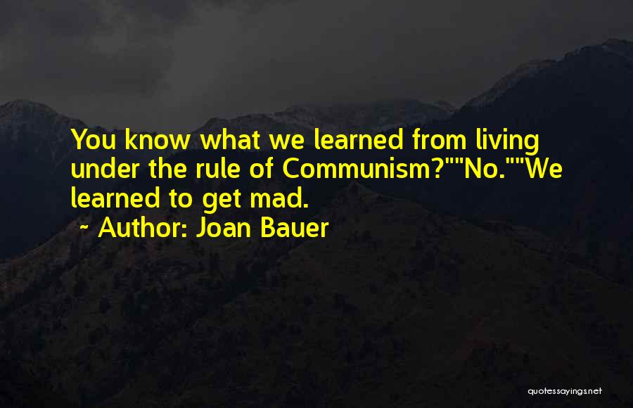 You Get Mad Quotes By Joan Bauer