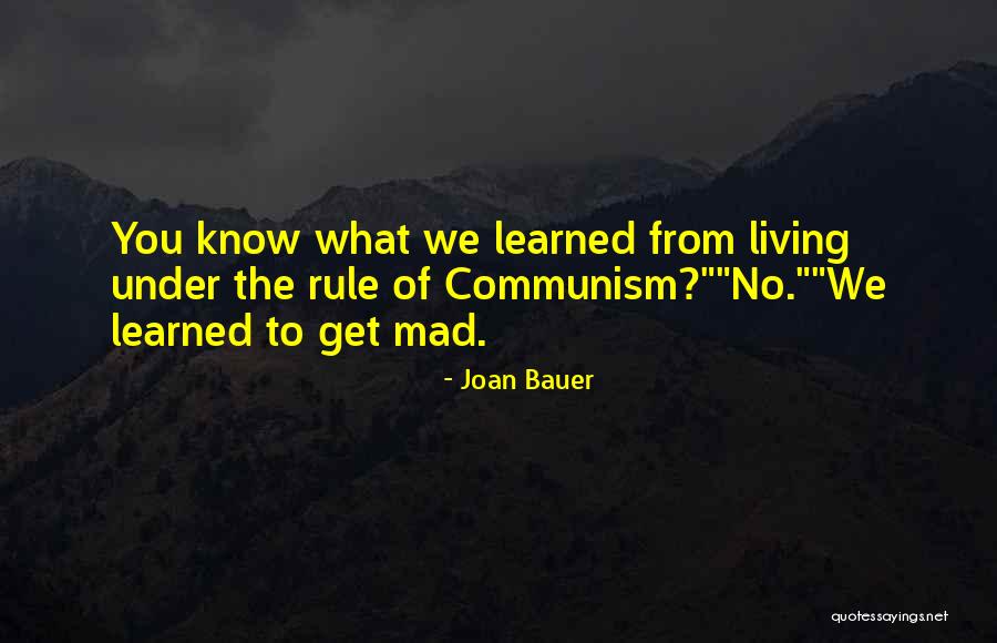 You Get Mad Quotes By Joan Bauer