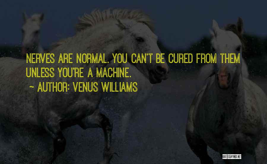 You Get My Nerves Quotes By Venus Williams