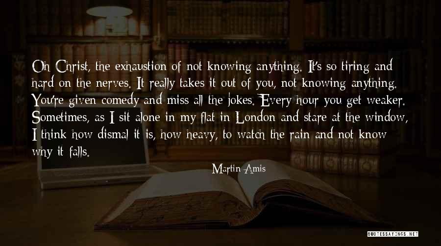 You Get On My Nerves Quotes By Martin Amis You Get On My Nerves Quotes By Martin Amis