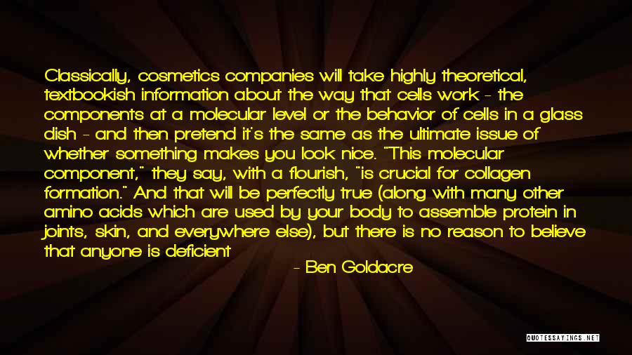 You Get Used To It Quotes By Ben Goldacre You Get Used To It Quotes By Ben Goldacre