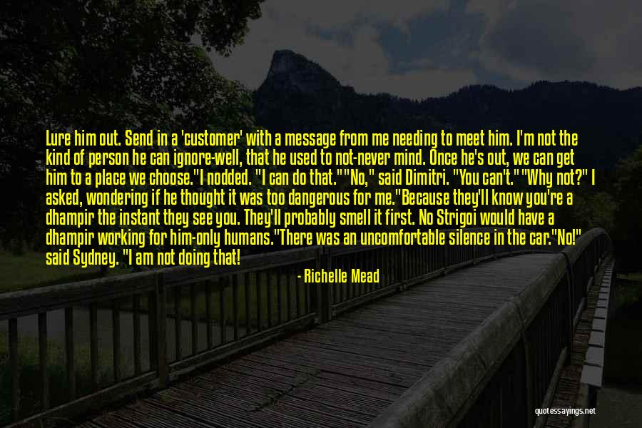 You Get Used To It Quotes By Richelle Mead You Get Used To It Quotes By Richelle Mead