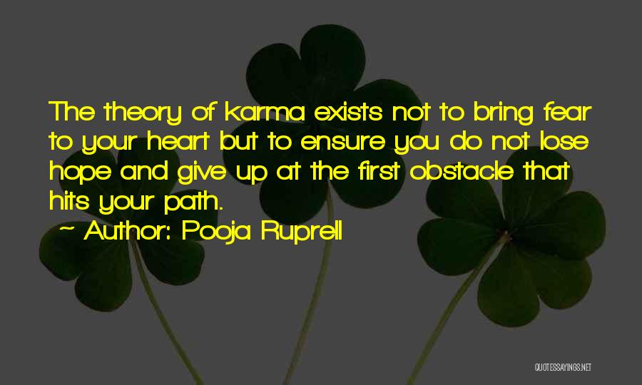 You Get What You Give Karma Quotes By Pooja Ruprell