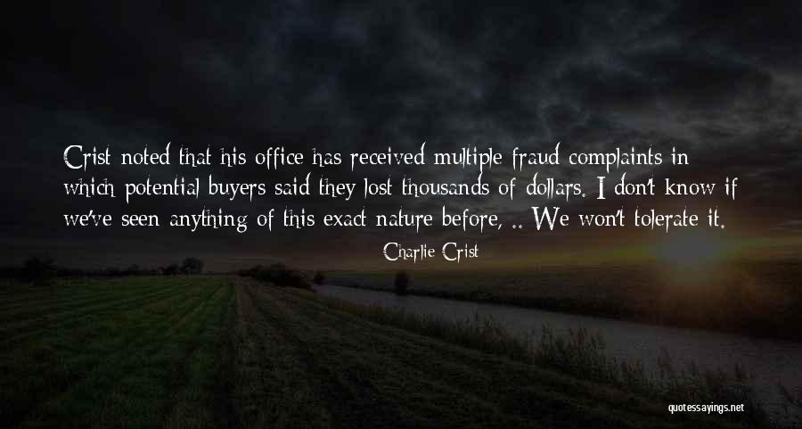 You Get What You Tolerate Quotes By Charlie Crist You Get What You Tolerate Quotes By Charlie Crist