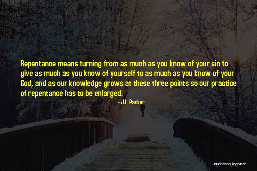 You Give So Much Of Yourself Quotes By J.I. Packer You Give So Much Of Yourself Quotes By J.I. Packer