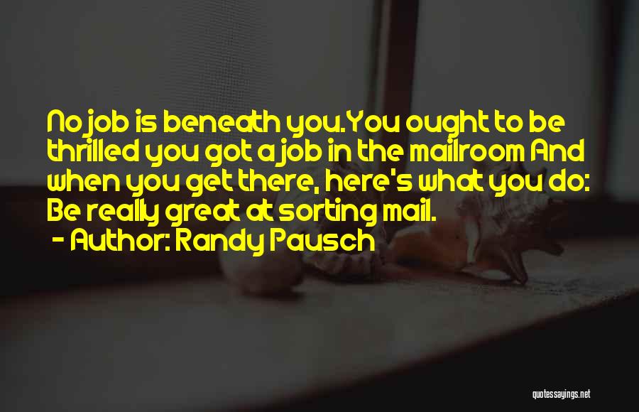 You Got Mail Quotes By Randy Pausch