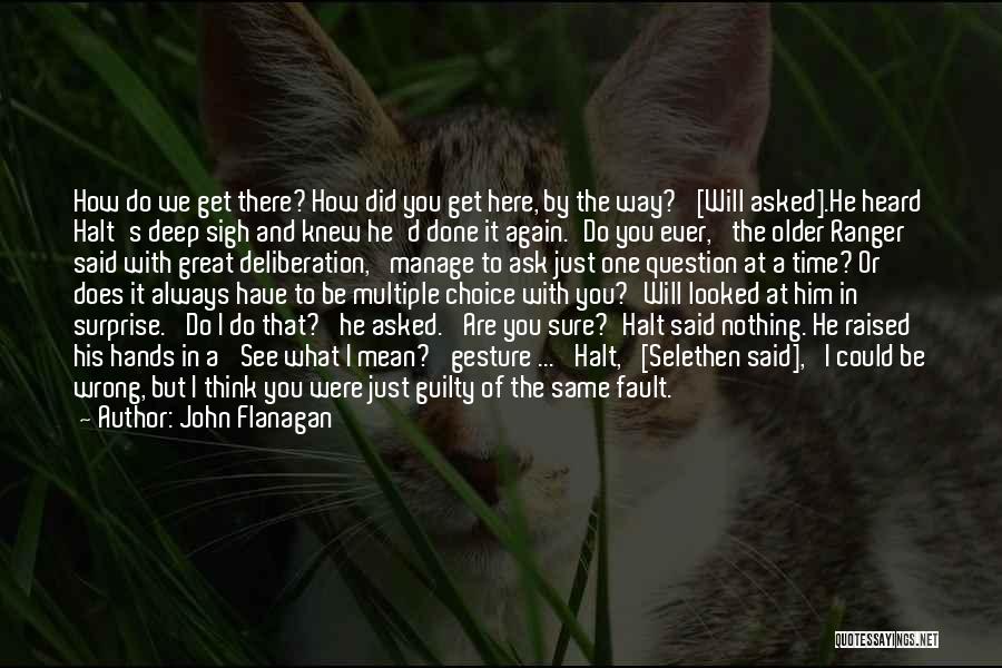 You Have Done Nothing Wrong Quotes By John Flanagan