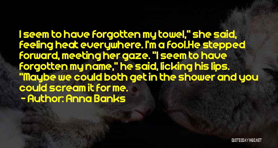 You Have Forgotten Me Quotes By Anna Banks