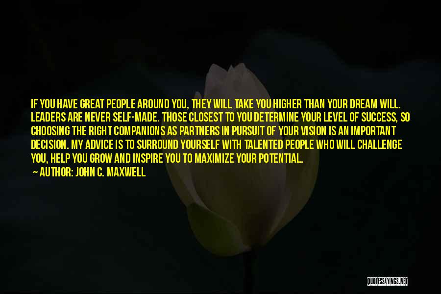 You Have Great Potential Quotes By John C. Maxwell