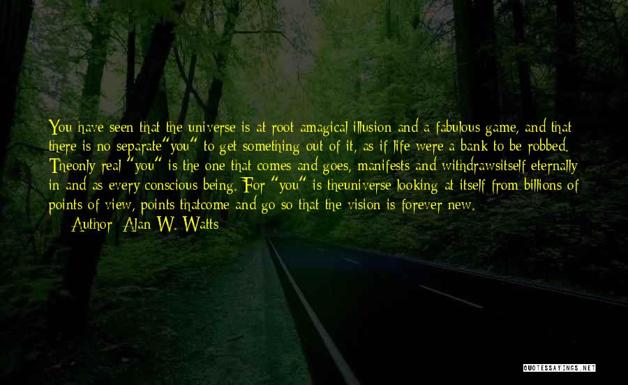 You Have No Game Quotes By Alan W. Watts