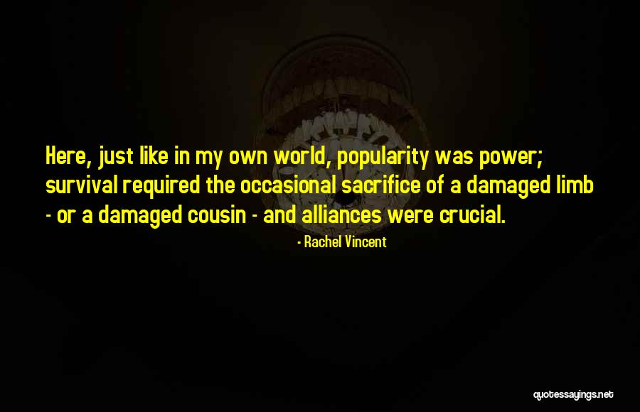 You Have No Power Here Quotes By Rachel Vincent You Have No Power Here Quotes By Rachel Vincent