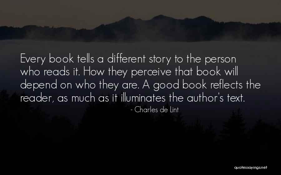 You Have One Person To Depend On Quotes By Charles De Lint You Have One Person To Depend On Quotes By Charles De Lint