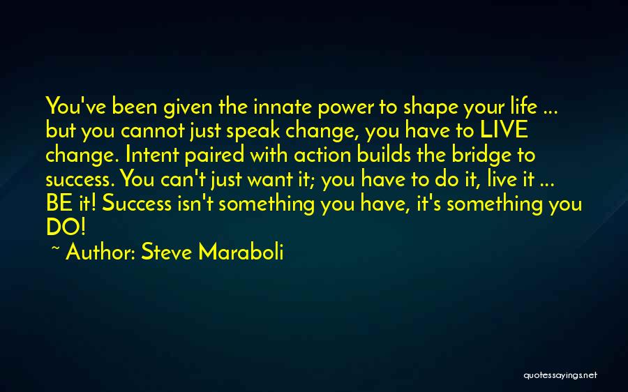 You Have The Power To Change Quotes By Steve Maraboli