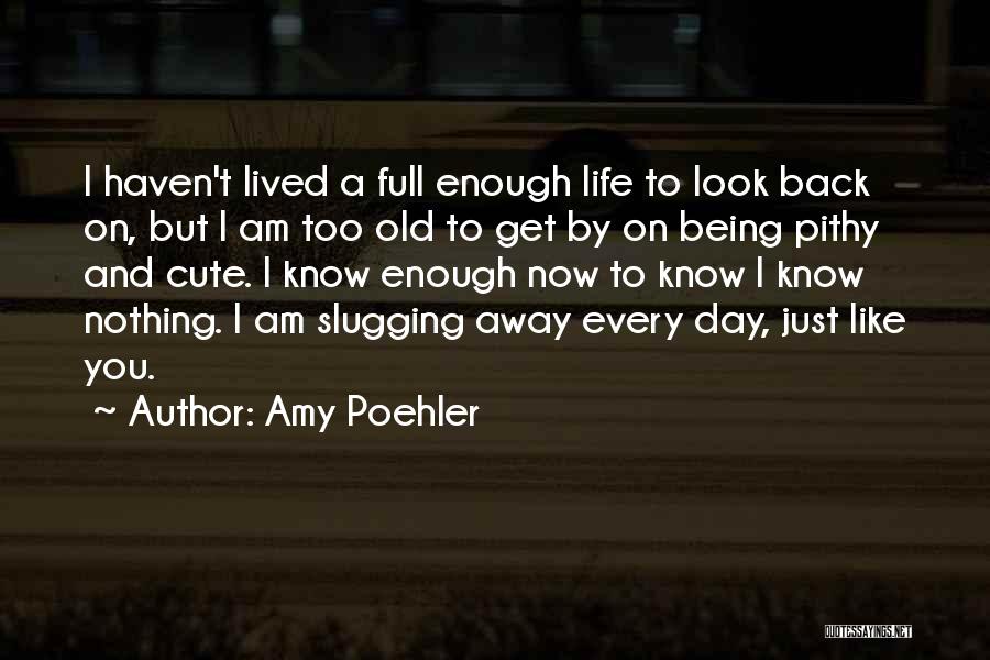 You Haven't Lived Quotes By Amy Poehler