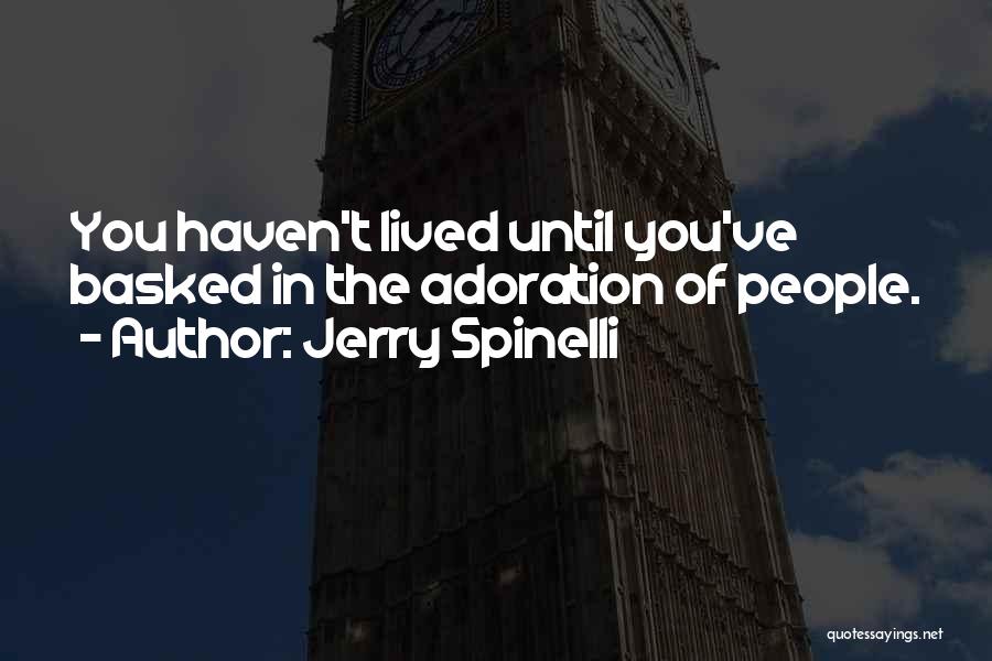 You Haven't Lived Quotes By Jerry Spinelli