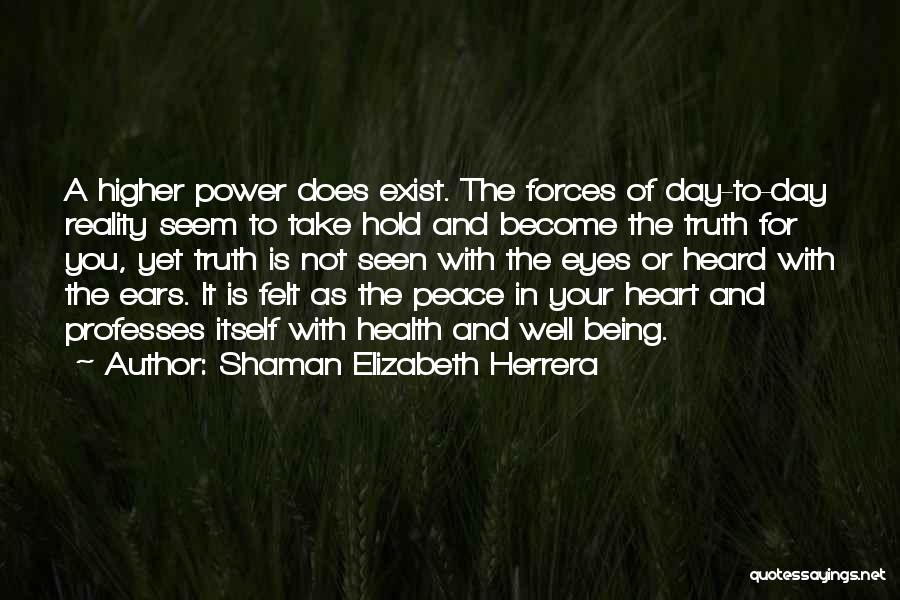 You Hold The Power Quotes By Shaman Elizabeth Herrera