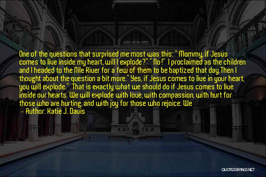 You Hurt My Heart Quotes By Katie J. Davis