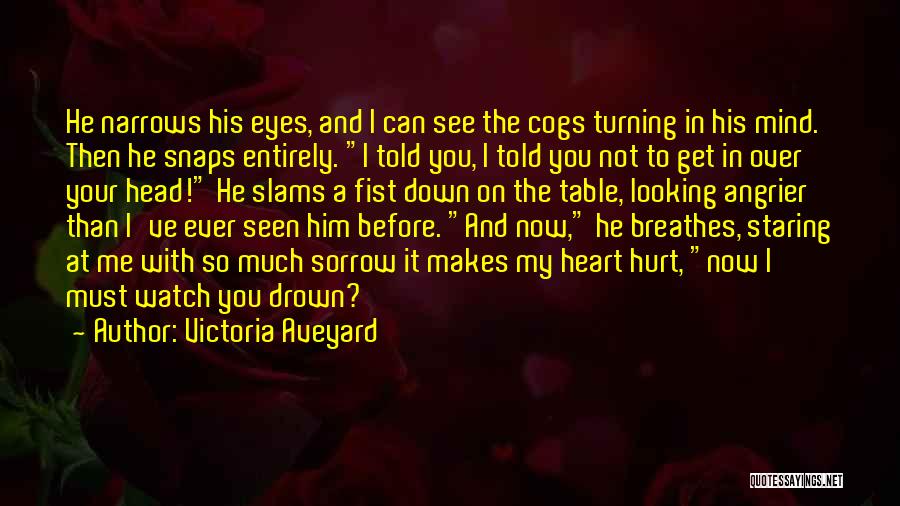 You Hurt My Heart Quotes By Victoria Aveyard You Hurt My Heart Quotes By Victoria Aveyard
