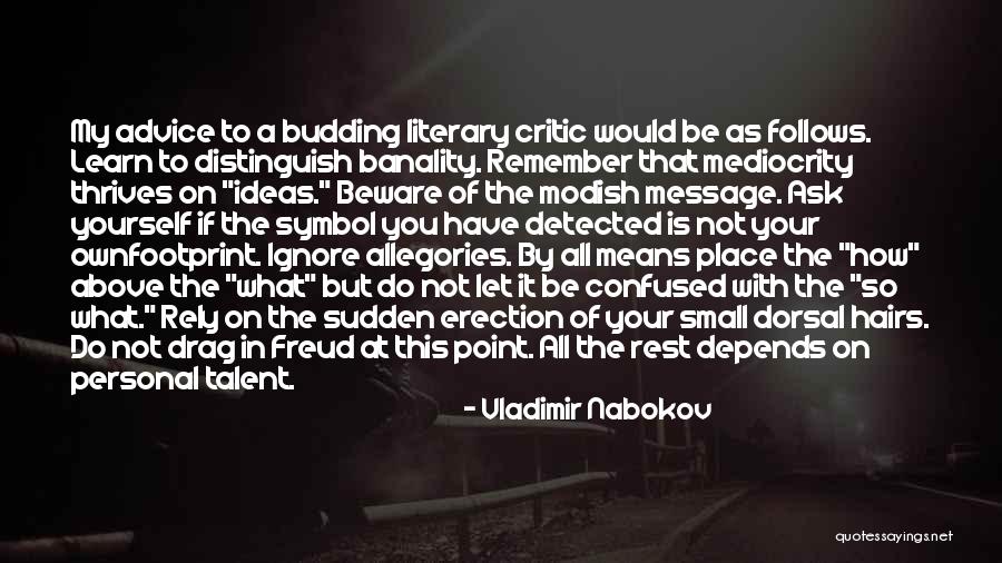 You Ignore My Message Quotes By Vladimir Nabokov You Ignore My Message Quotes By Vladimir Nabokov
