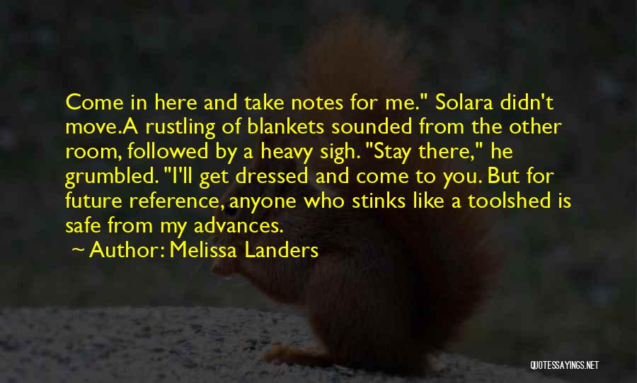You In My Future Quotes By Melissa Landers