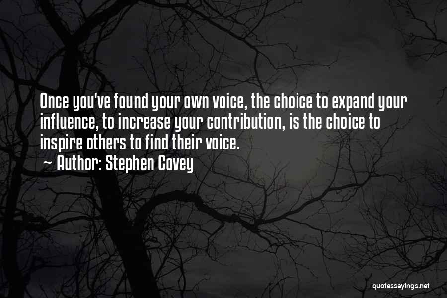 You Inspire Others Quotes By Stephen Covey