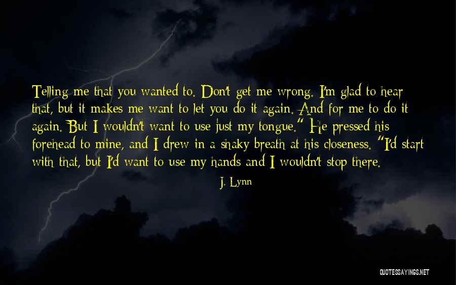 You Just Don't Get Me Quotes By J. Lynn You Just Don't Get Me Quotes By J. Lynn
