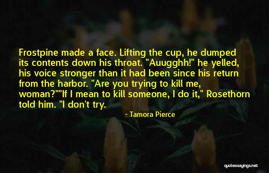 You Just Dumped Me Quotes By Tamora Pierce