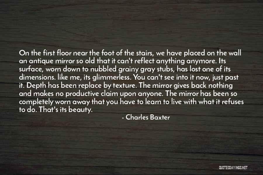 You Just Lost Me Quotes By Charles Baxter You Just Lost Me Quotes By Charles Baxter