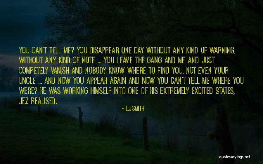 You Just Realised Quotes By L.J.Smith You Just Realised Quotes By L.J.Smith