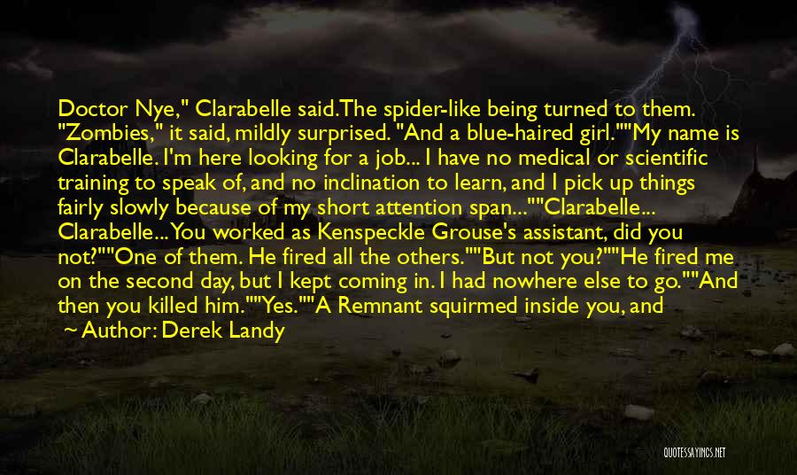 You Killed Me Inside Quotes By Derek Landy