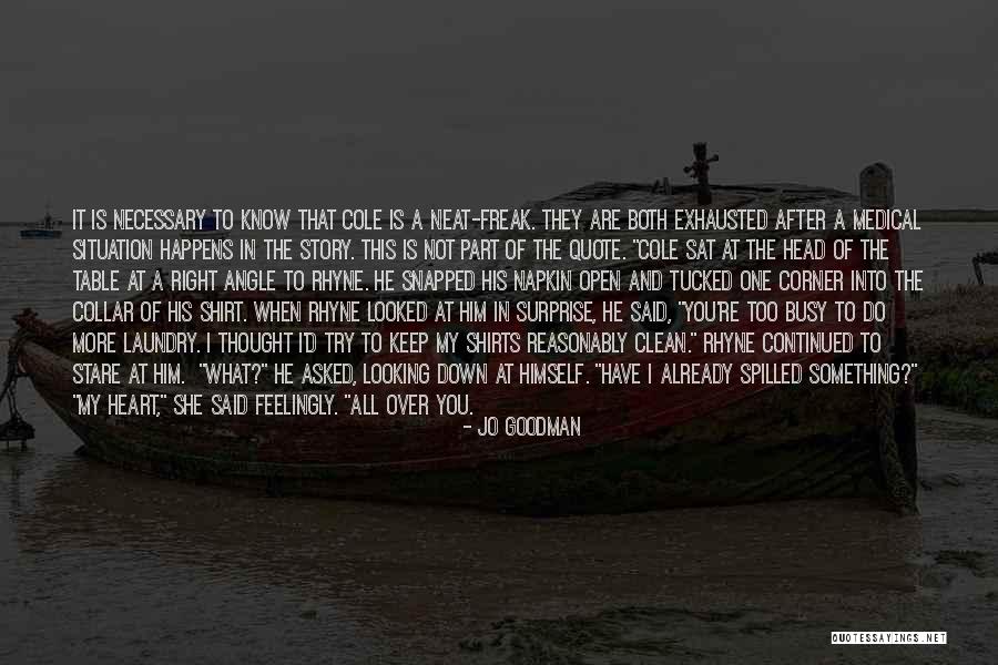 You Know He's The Right One When Quotes By Jo Goodman You Know He's The Right One When Quotes By Jo Goodman
