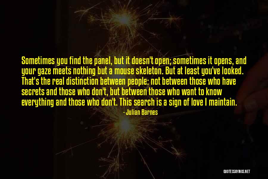 You Know It's Real Love Quotes By Julian Barnes You Know It's Real Love Quotes By Julian Barnes