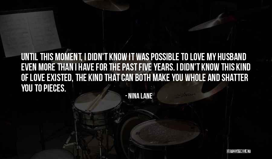 You Know My Past Quotes By Nina Lane