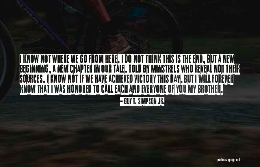 You Know My Quotes By Guy T. Simpson Jr. You Know My Quotes By Guy T. Simpson Jr.