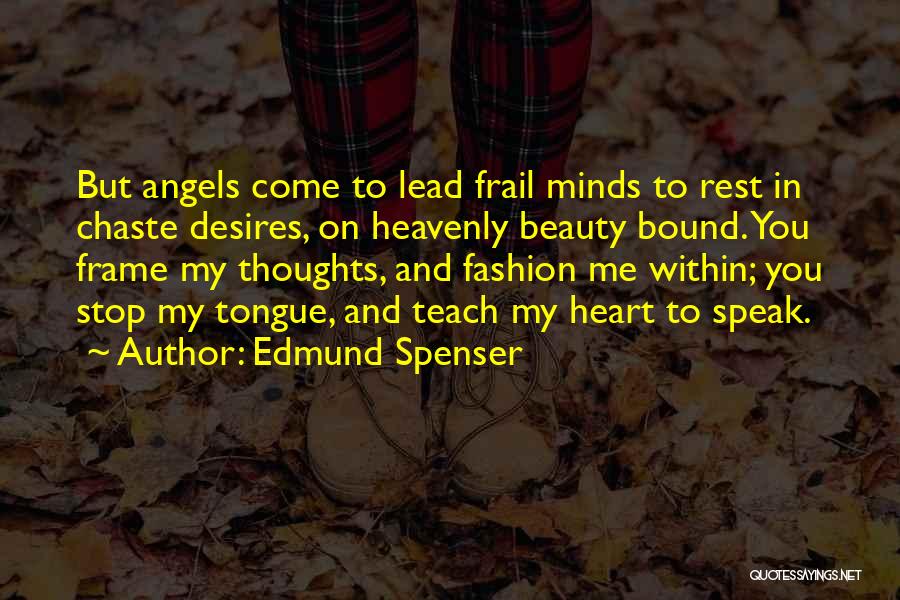 You Lead Me On Quotes By Edmund Spenser