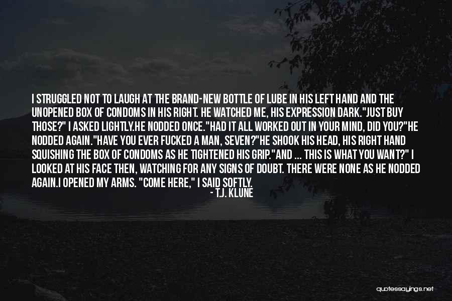 You Left Me Once Quotes By T.J. Klune You Left Me Once Quotes By T.J. Klune