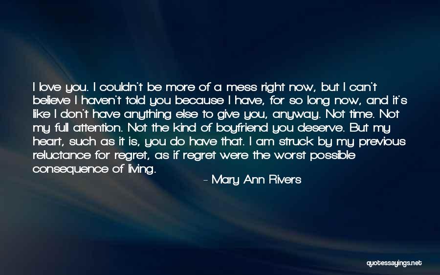 You Like My Boyfriend Quotes By Mary Ann Rivers