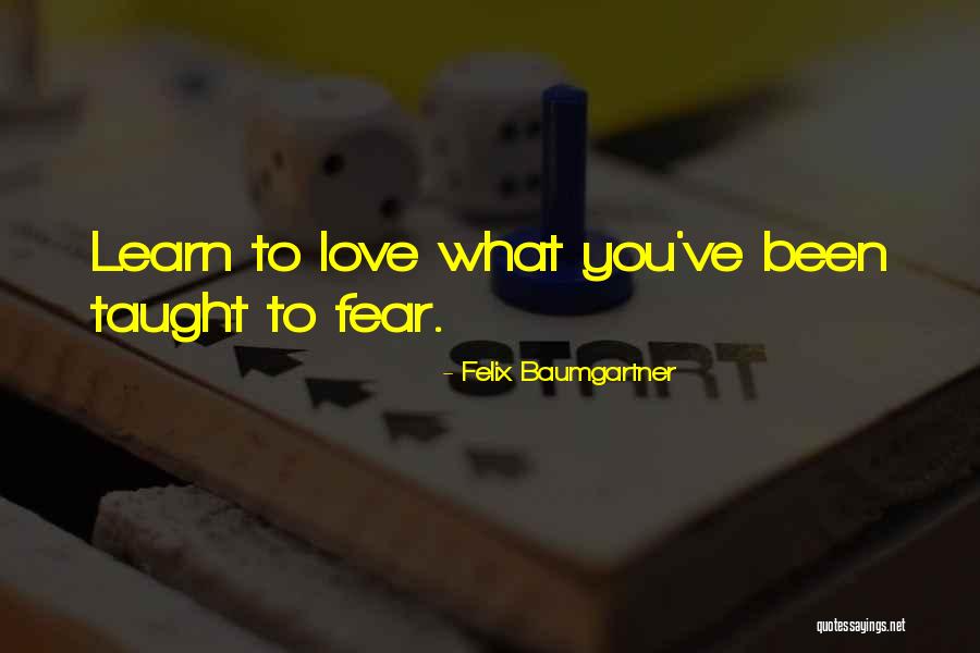 You Live You Learn Quotes By Felix Baumgartner You Live You Learn Quotes By Felix Baumgartner