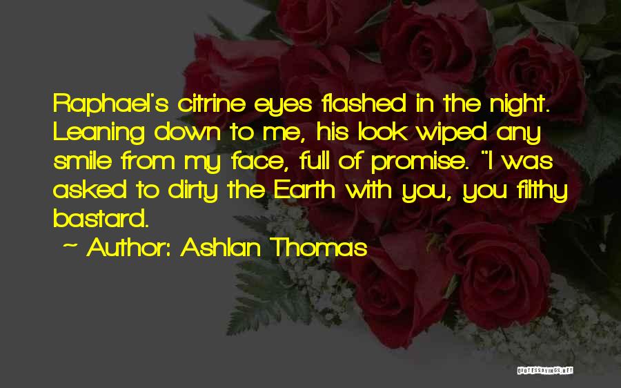 You Look In My Eyes Quotes By Ashlan Thomas