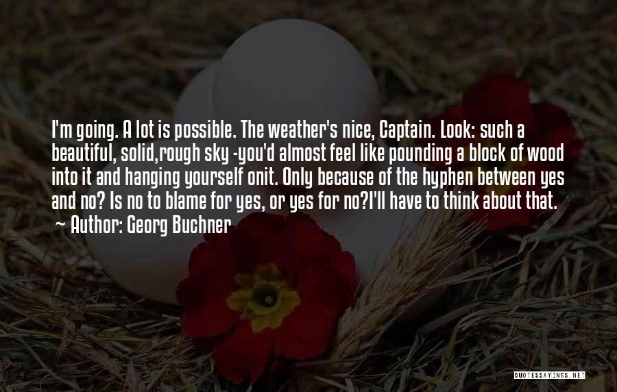 You Look Nice Quotes By Georg Buchner