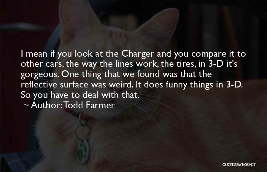 You Look So Gorgeous Quotes By Todd Farmer