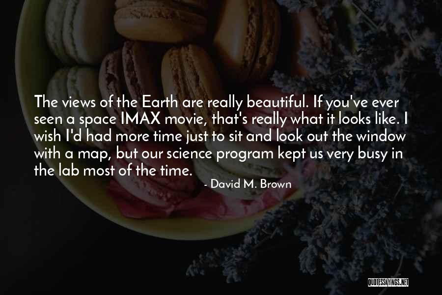 You Look Very Beautiful Quotes By David M. Brown