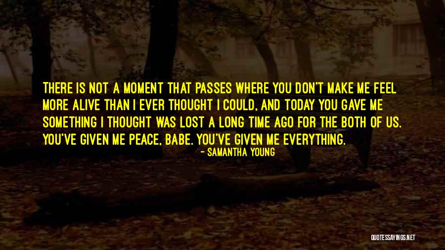 You Lost Everything Quotes By Samantha Young