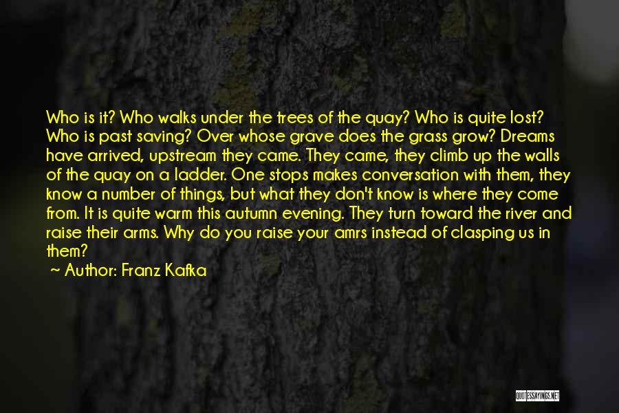 You Lost Us Quotes By Franz Kafka