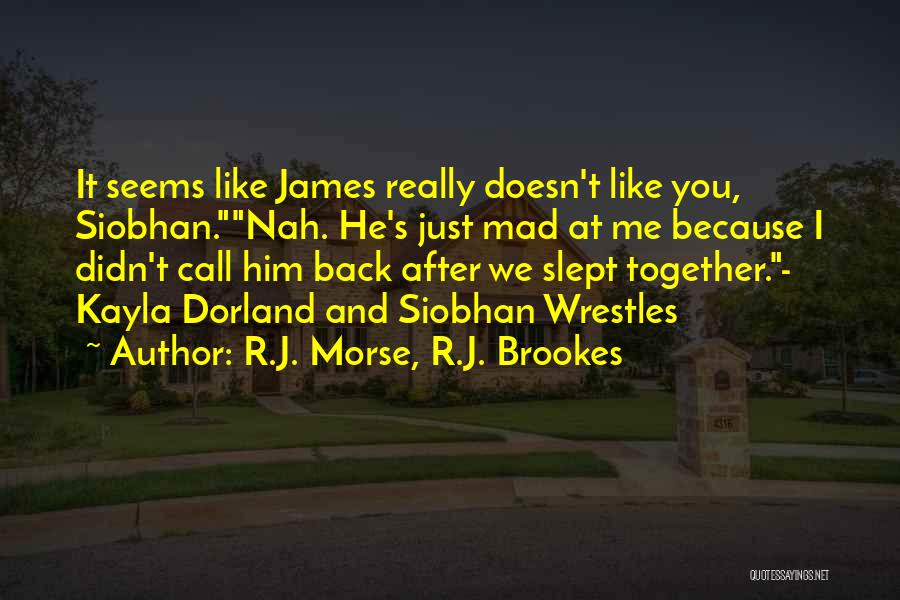 You Mad Or Nah Quotes By R.J. Morse, R.J. Brookes