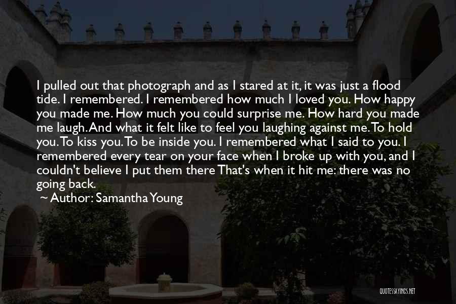 You Made Me Laugh Quotes By Samantha Young