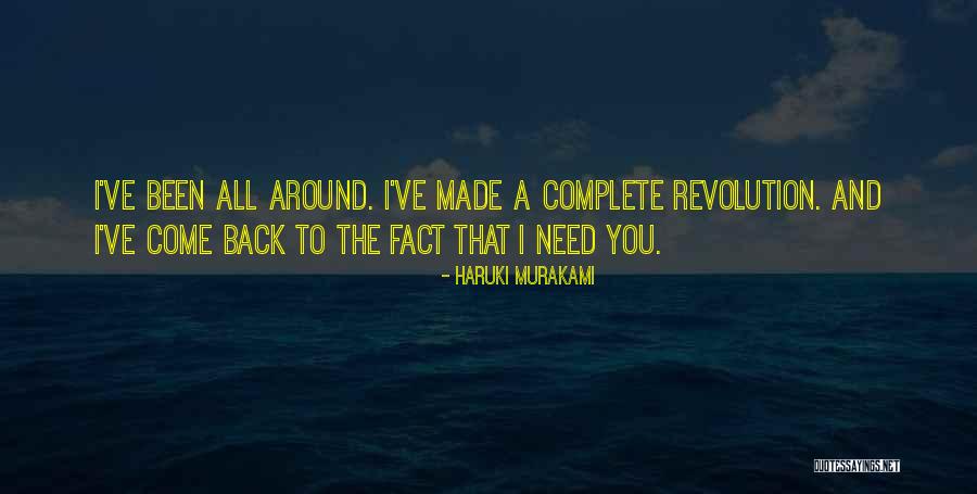 You Made My Life Complete Quotes By Haruki Murakami