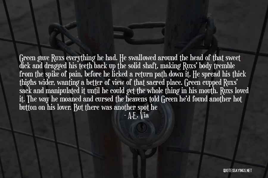 You Make Everything Better Quotes By A.E. Via