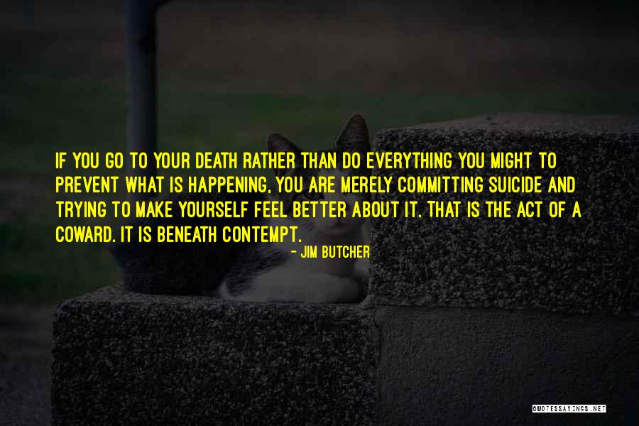 You Make Everything Better Quotes By Jim Butcher