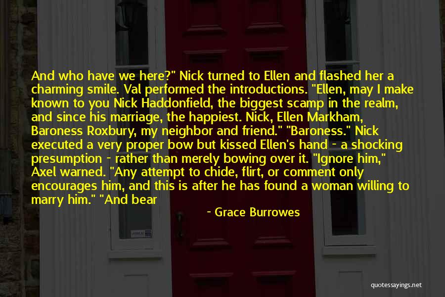 You Marry Your Best Friend Quotes By Grace Burrowes